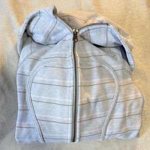 Lululemon striped scuba hoodie! Size 4